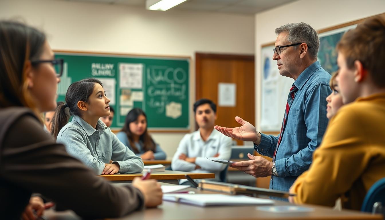 Student developing practical and academic skills